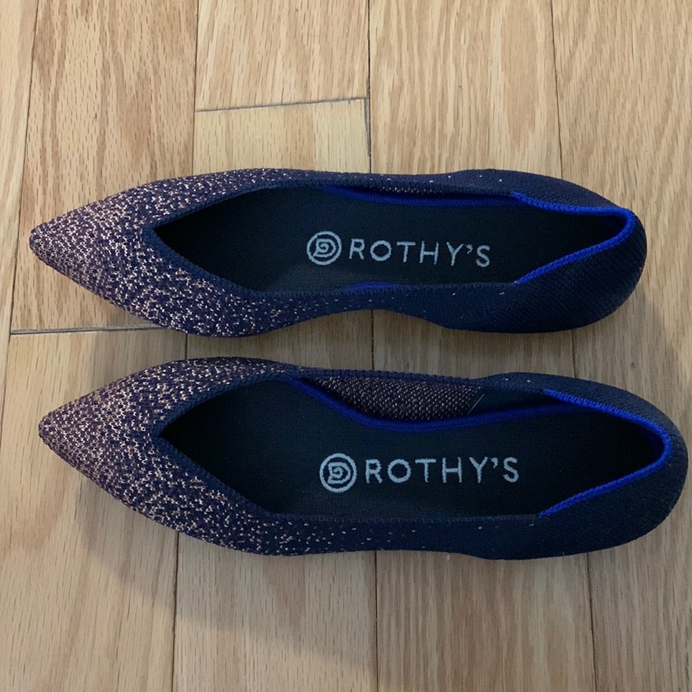 Rothy’s pointed toe flats.